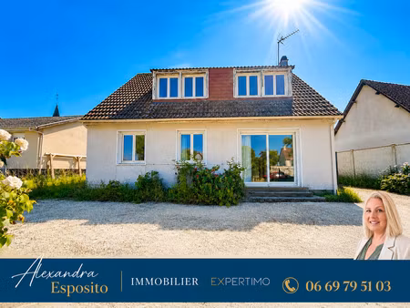 maison familiale de 120 m² à rénover – 5 chambres + bureau – jardin clos – dpe c