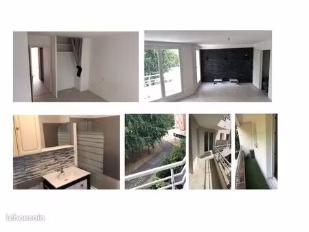 à louer – appartement t3 de 65 m² avec balcon  loggia et parking