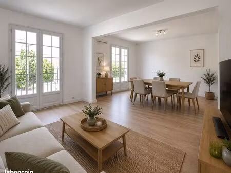 appartement t4 de 100 m² avec jardin de 70 m²