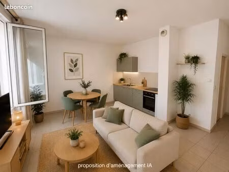 appartement 2 pièces 43 m²