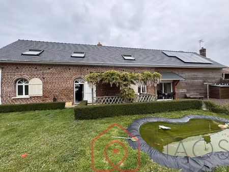 vente maison 7 pièces 176 m² friaucourt (80460)