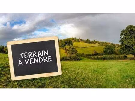 terrain constructible à vendre