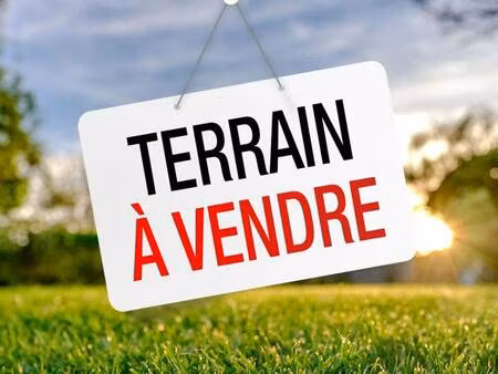 terrain constructible à vendre