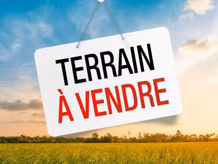 terrain constructible à vendre