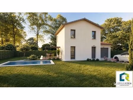 projet de construction d'une maison 90 m² avec terrain à lancie (69)