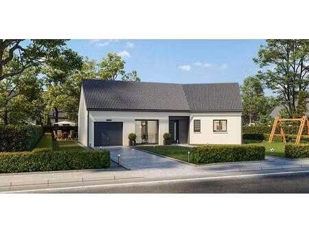 terrain avec maison neuve à vendre