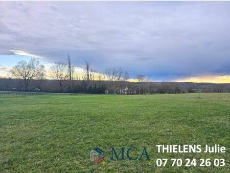 terrain constructible viabilisé à vendre