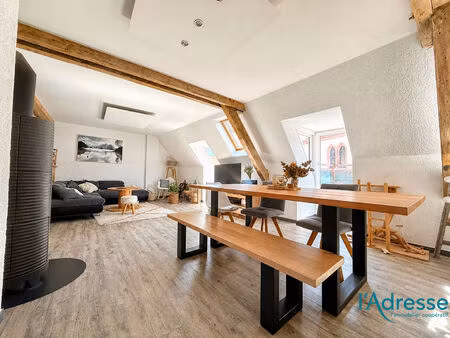 à vendre appartement duplex de charme au coeur de munster
