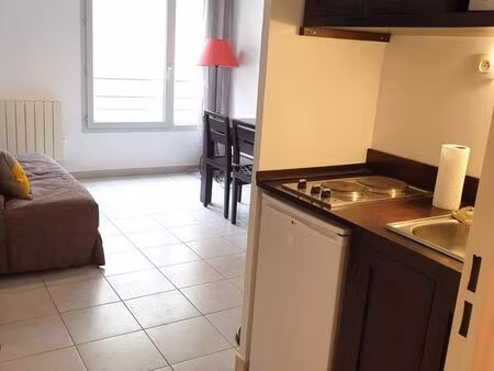 studio meublé de 19 m² – villeurbanne gratte-ciel – idéal pour étudiant