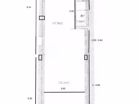 vente commerce 49 m² le beausset (83330)