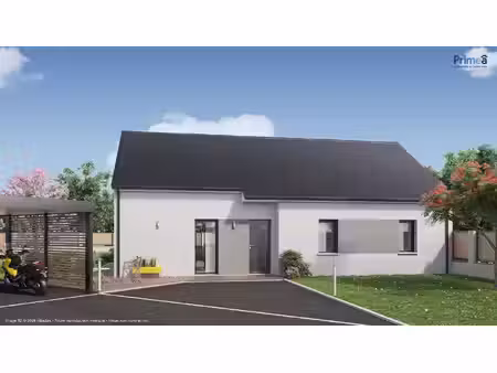 terrain avec maison neuve à vendre