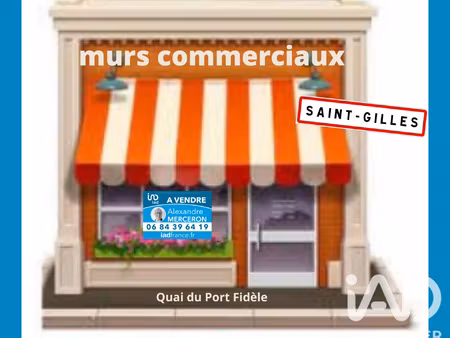 vente commerce 34 m² saint-gilles-croix-de-vie (85800)
