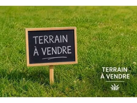 terrain constructible à vendre
