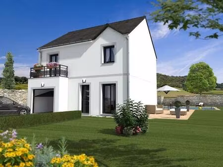 terrain avec maison neuve à vendre