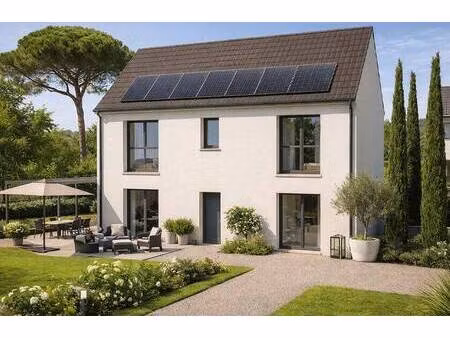 terrain avec maison neuve à vendre