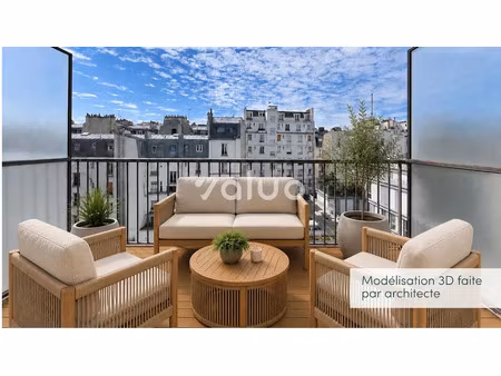 vente appartement 3 pièces 58 m² à paris 5ème (75005)  740 000 €
