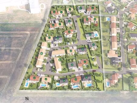 terrain constructible viabilisé à vendre