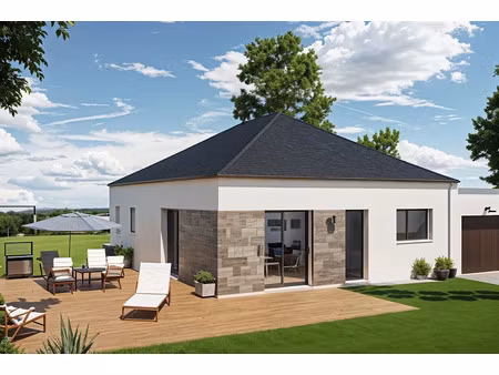 vente maison neuve 5 pièces 78.69 m² à ruffiac (56140)  161 450 €