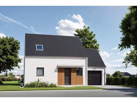 vente maison neuve 5 pièces 69.38 m² à sérent (56460)  181 410 €