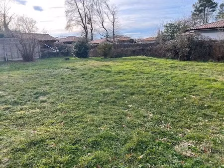 vente terrain 702 m² à audenge (33980)  190 000 €