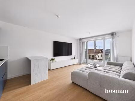 appartement 3 pièces lumineux avec balcon et parking - immeuble récent - proche rer