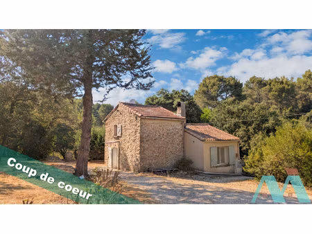 mas provençal 3 pièces 80m2 avec 1ha en campagne