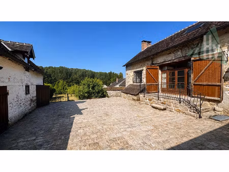 77 - voulx  magnifique longère en pierre de 195 m2  jardin d