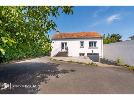 maison vallet - 3 ch + sous-sol total + jardin