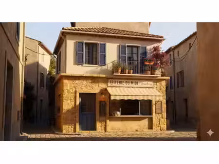 friterie / snack toujours en activité avec appartement