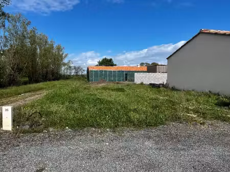 vente terrain 567 m² à grand'landes (85670)  63 000 €