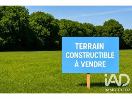 terrain constructible viabilisé à vendre