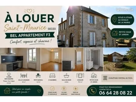 location appartement 3 pièces