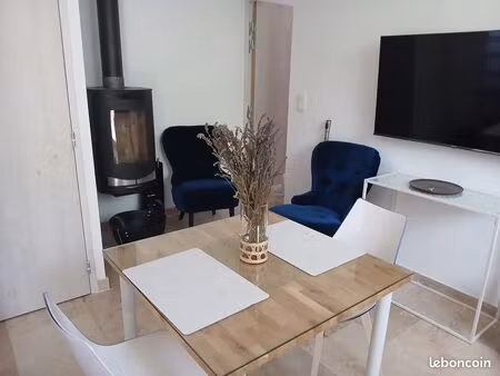 t1 neuf 35 m² meublé – au pied du luberon
