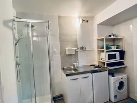 studio meublé 11 m² à levallois-perret - tout équipé - dispo 6 août