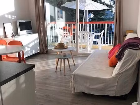 appartement t2 40m2  triangle d'or avec parking et tennis