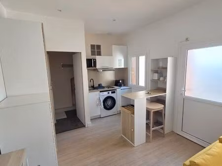 à louer – t1 bis meublé 25 m² avec extérieur privé – toulouse canal du midi