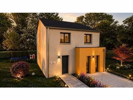 terrain avec maison neuve à vendre
