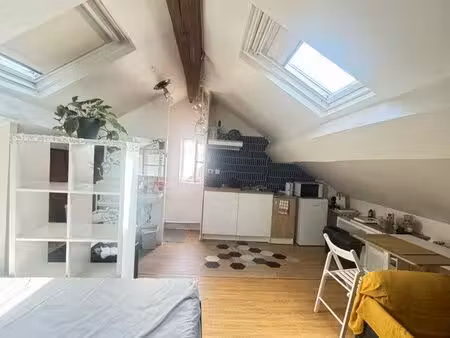 studio 28m2 rénové en maison - palaiseau centre