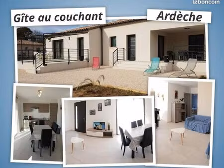 gite 60m2 tout équipé du 1er octobre au 31 mars 2027