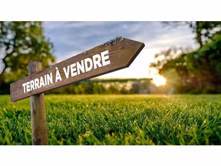 vente terrain 1102 m² à touffreville-sur-eu (76910)  66 000 €