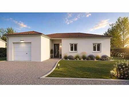 terrain avec maison neuve à vendre