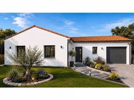 terrain avec maison neuve à vendre