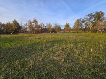 terrain constructible viabilisé à vendre