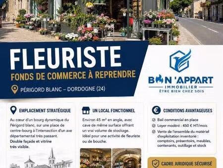 boutique à vendre
