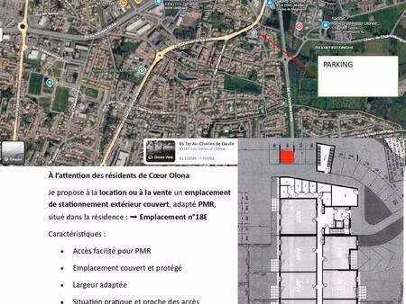 parking à vendre
