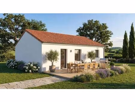 terrain avec maison neuve à vendre