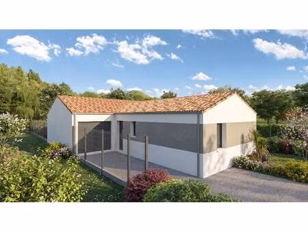 terrain avec maison neuve à vendre