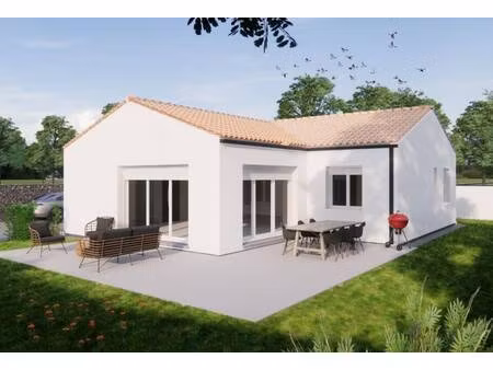 terrain avec maison neuve à vendre