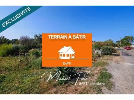 terrain constructible à vendre