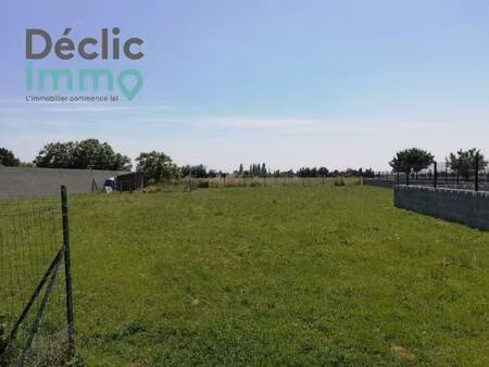 terrain constructible viabilisé à vendre